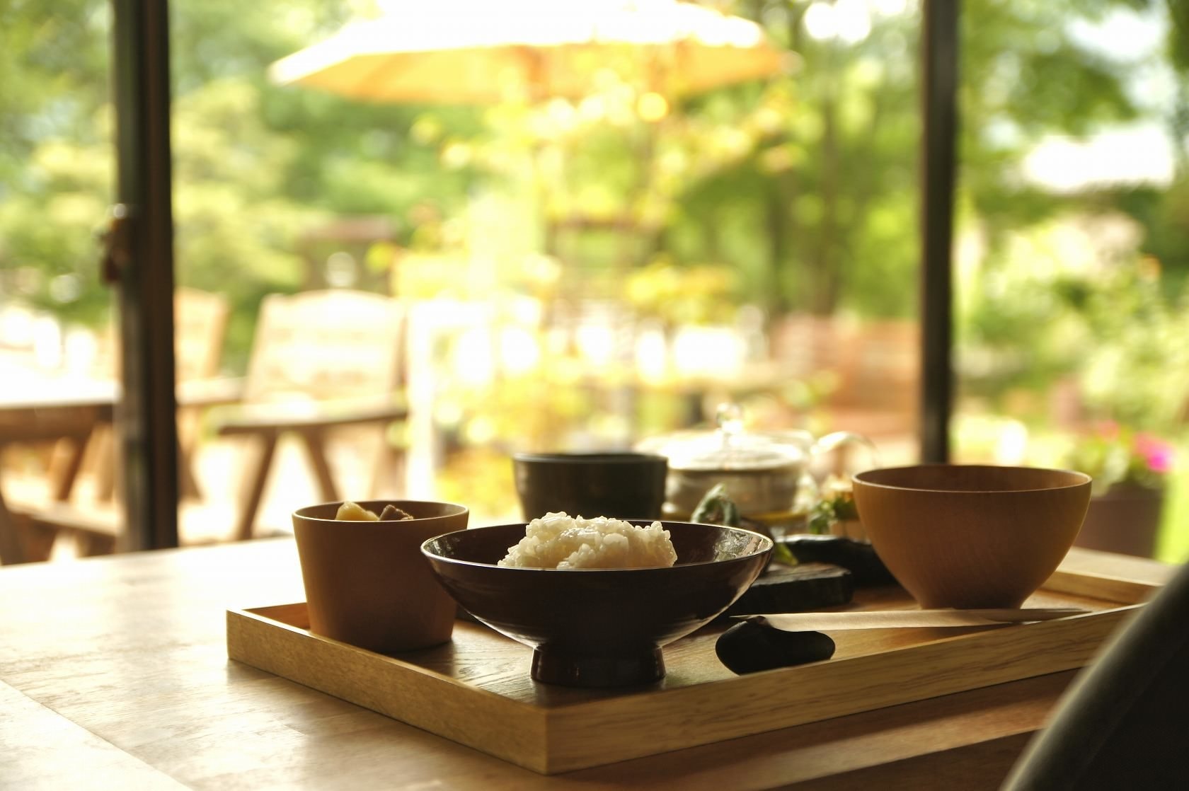 咲くカフェの朝ご飯