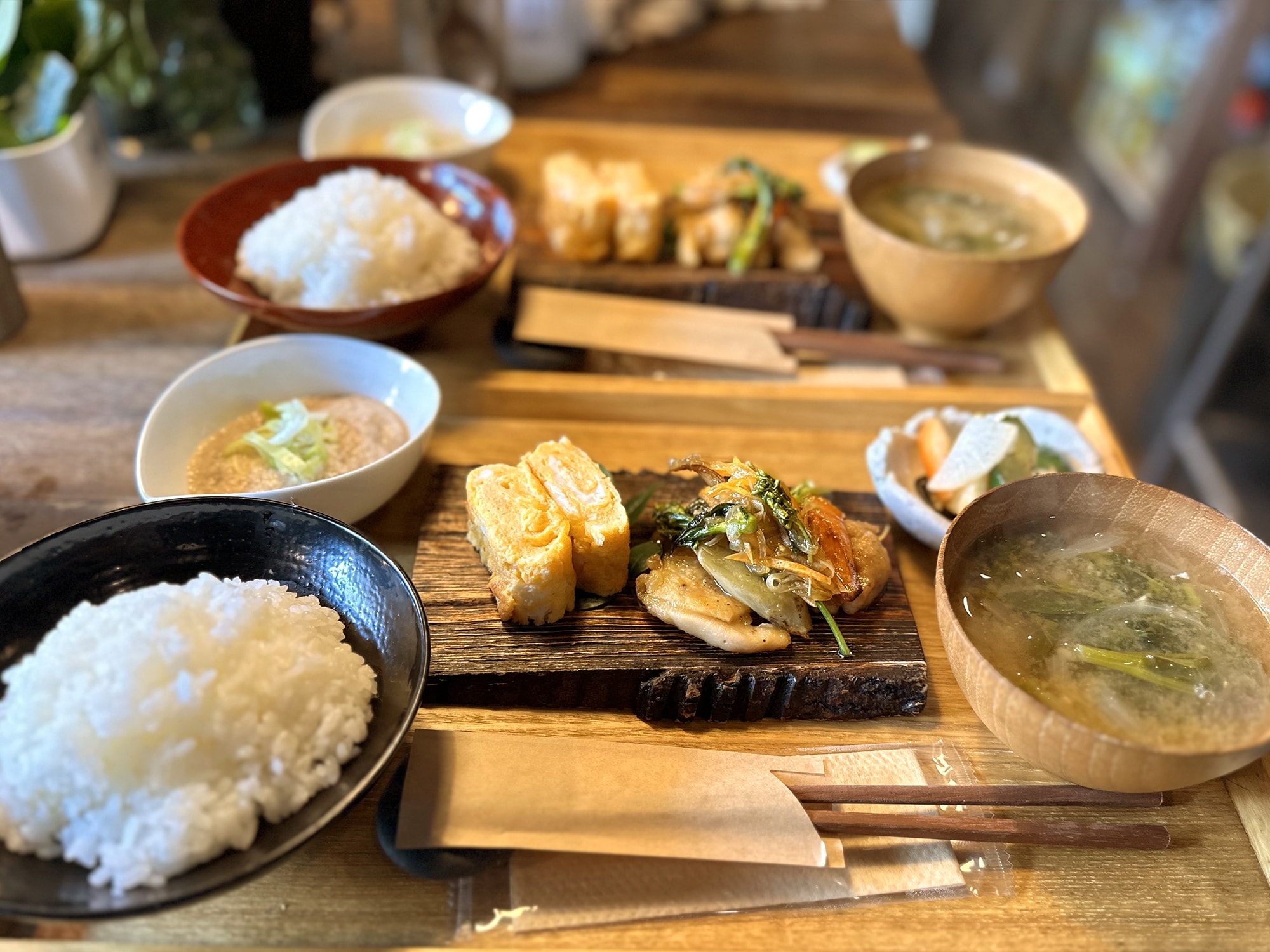 茨城・大子、咲くカフェの朝ご飯