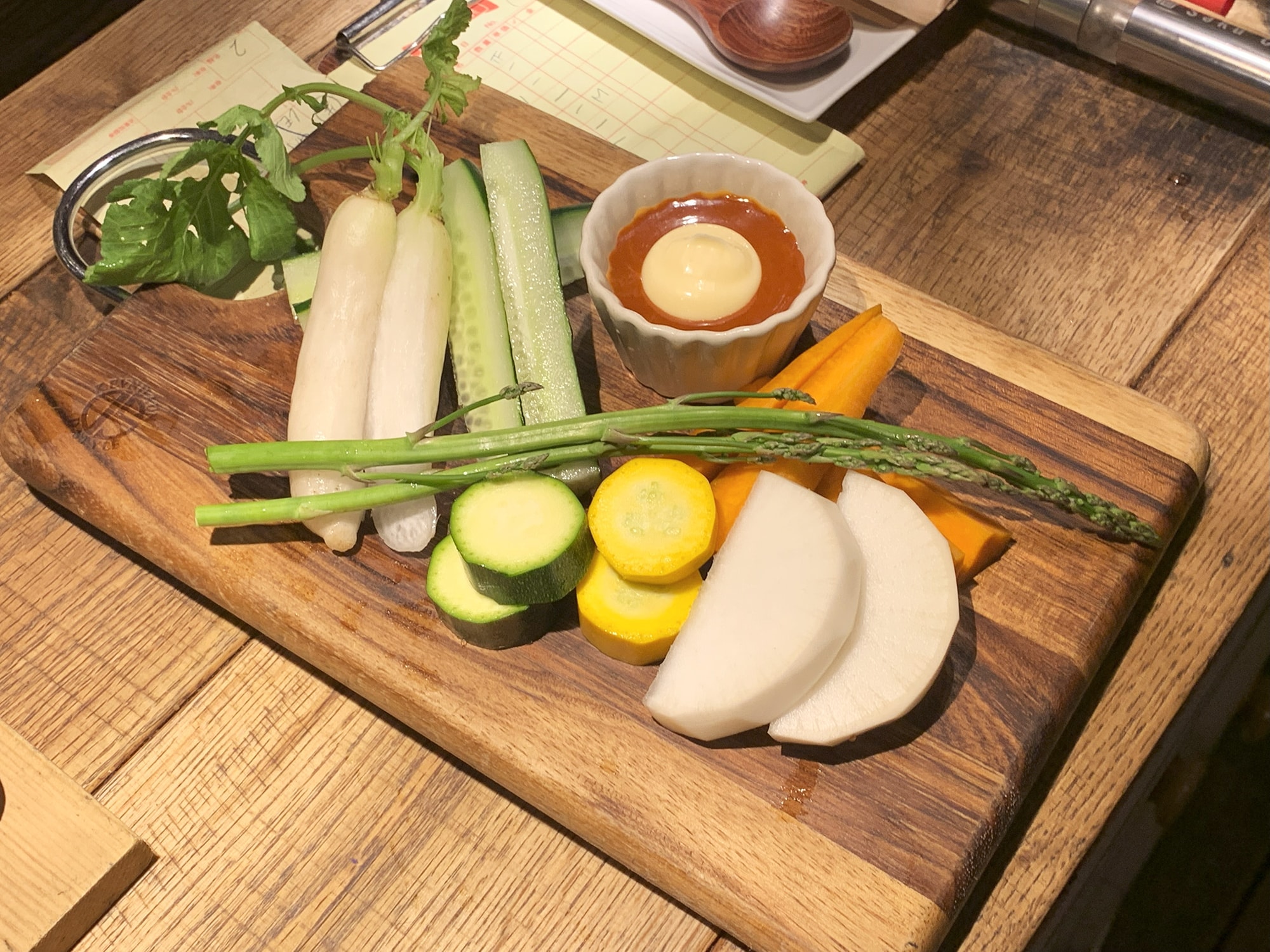 咲くカフェ　野菜スティック