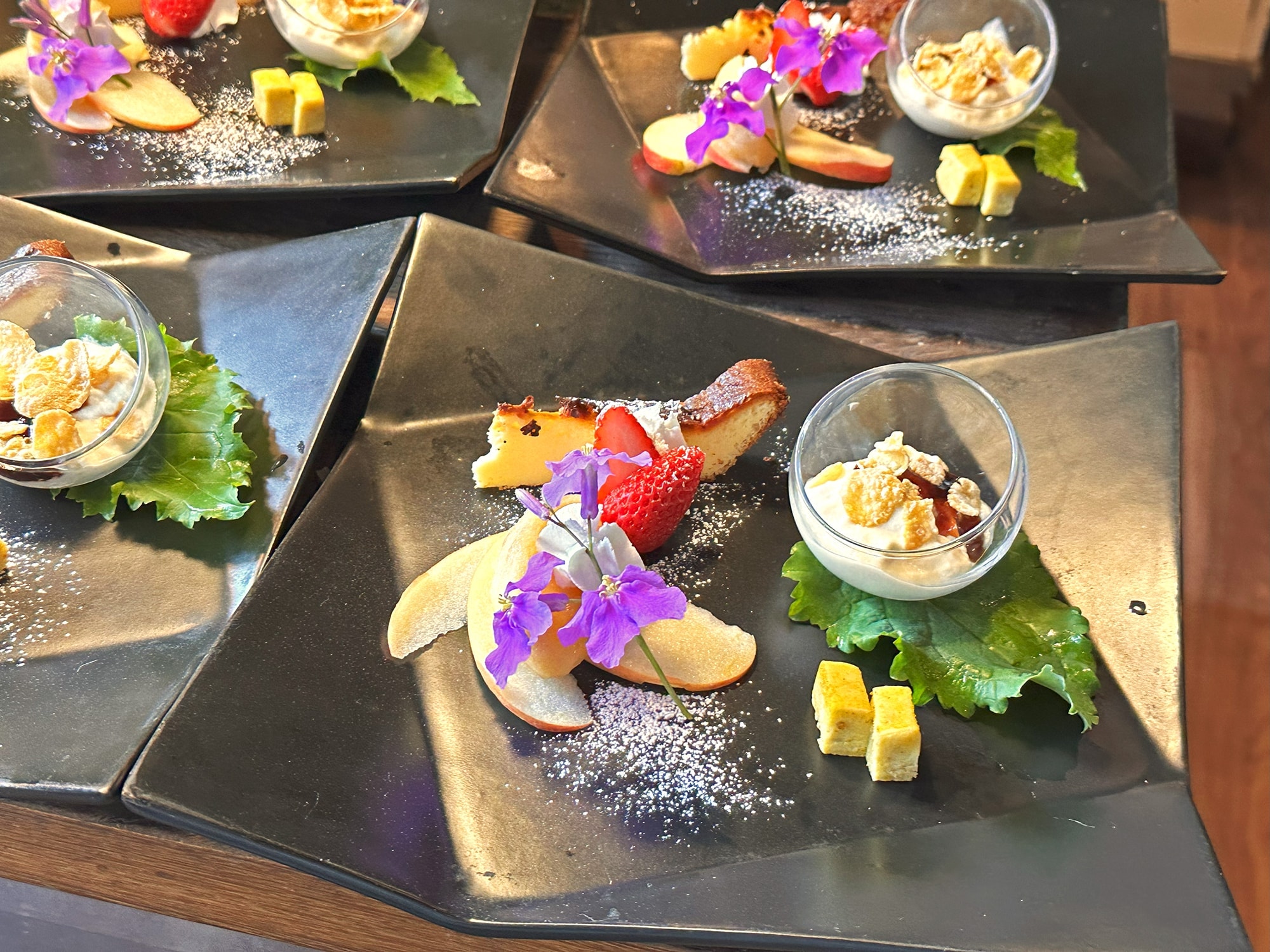 咲くカフェ　スイーツプレート