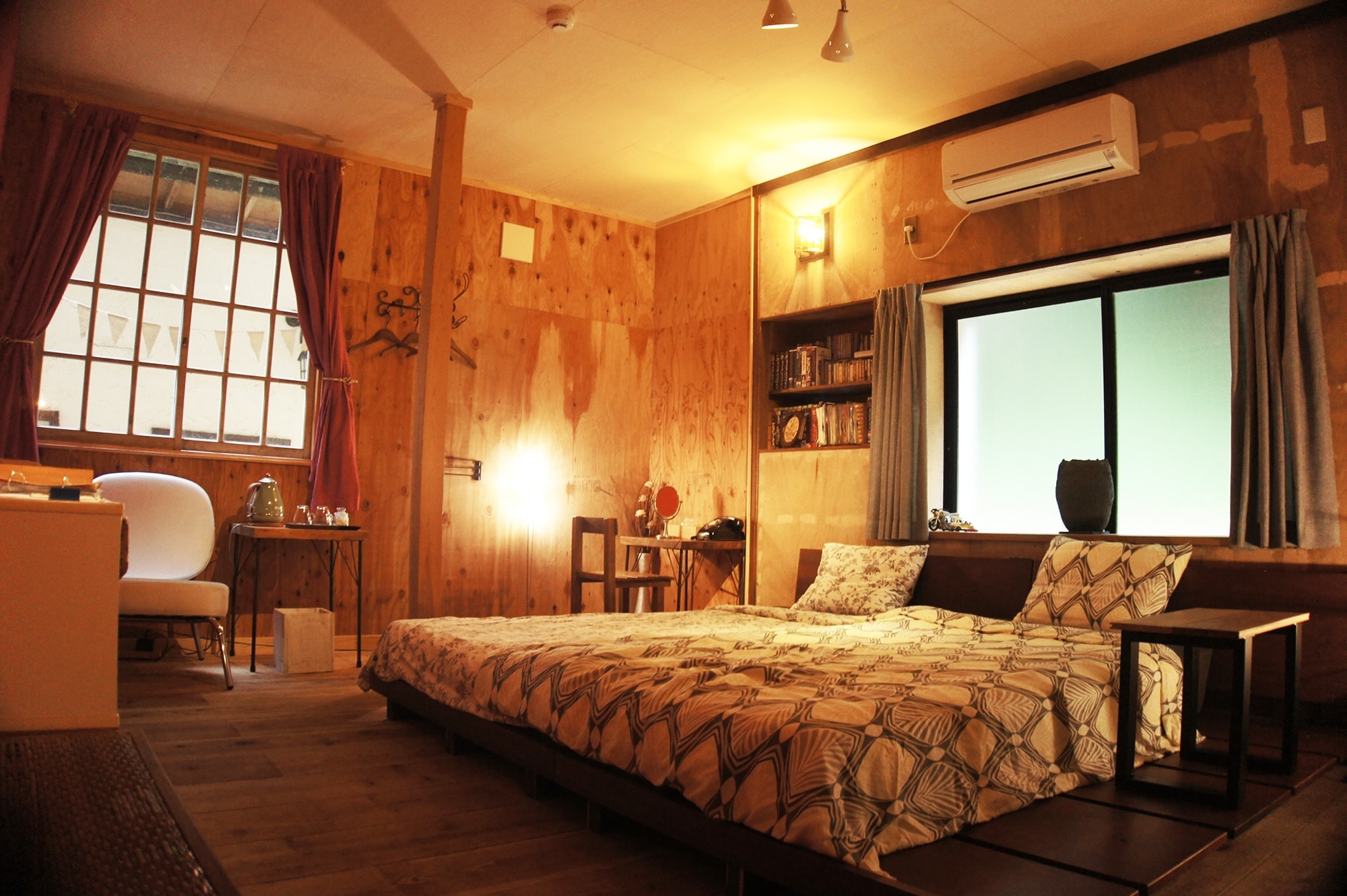茨城・大子、咲くカフェのGuest Room White