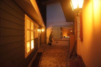 茨城・大子町　ゲストハウス「咲くカフェ」カフェも併設で、ランチやディナーも可。「Room 796」リノベーション。