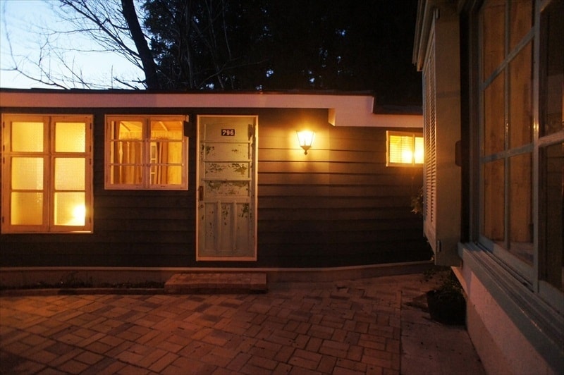 茨城・大子町　ゲストハウス「咲くカフェ」カフェも併設で、ランチやディナーも可。「Room 796」リノベーション。