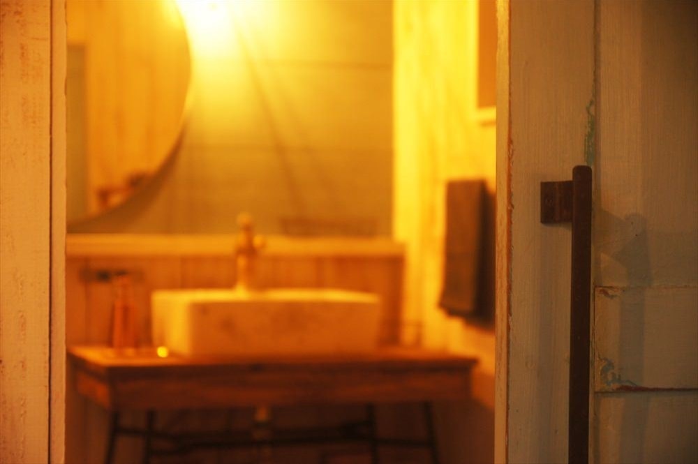 茨城・大子町　ゲストハウス「咲くカフェ」カフェも併設で、ランチやディナーも可。「Room 796」リノベーション。