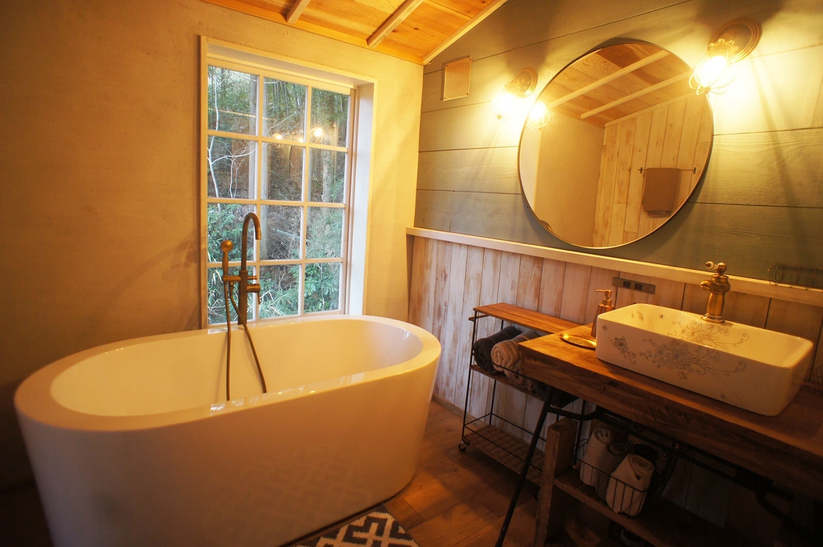 茨城・大子町　ゲストハウス「咲くカフェ」カフェも併設で、ランチやディナーも可。