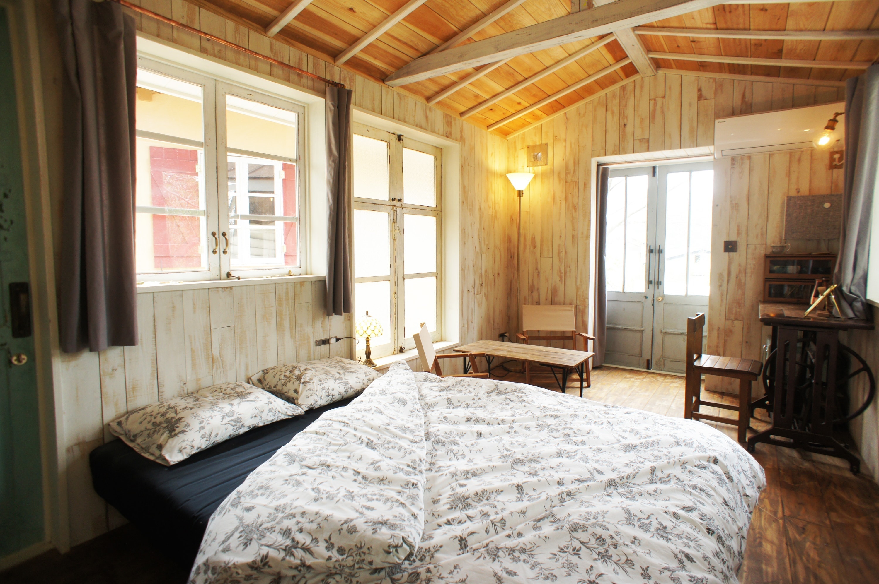 茨城・大子町　ゲストハウス「咲くカフェ」カフェも併設で、ランチやディナーも可。