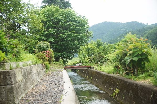 茨城・大子デパート　水路